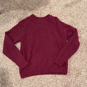 Maroon Zara Sweater